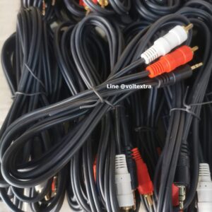 สาย TRS to RCA สีดำ